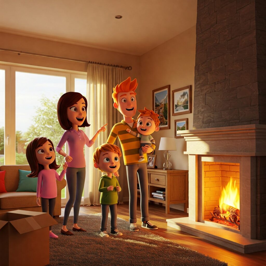 Buying a House with a Fireplace